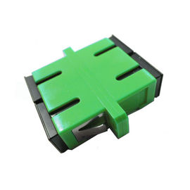 Adaptador de inserción de la pérdida del cable de fribra óptica bajo del SC/de APC SM DX con el reborde
